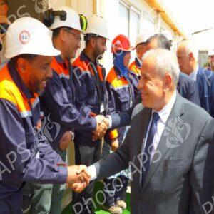 Oran : le PDG de Sonatrach inspecte le projet de réalisation d’une nouvelle unité de production de Méthyl Tert-Butyl Ether (MTBE)