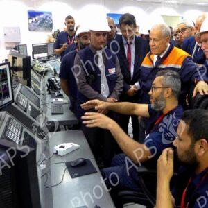 Oran : le PDG de Sonatrach inspecte le projet de réalisation d’une nouvelle unité de production de Méthyl Tert-Butyl Ether (MTBE)
