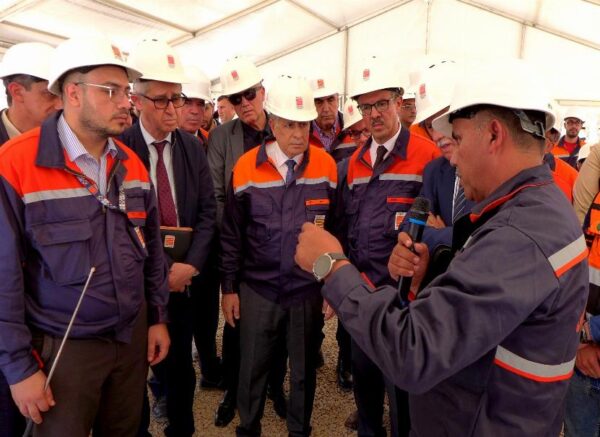 Oran : le PDG de Sonatrach inspecte le projet de réalisation d’une nouvelle unité de production de Méthyl Tert-Butyl Ether (MTBE)