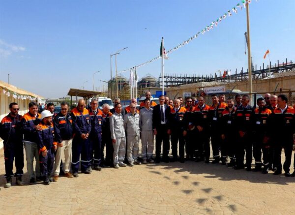 Oran : le PDG de Sonatrach inspecte le projet de réalisation d’une nouvelle unité de production de Méthyl Tert-Butyl Ether (MTBE)