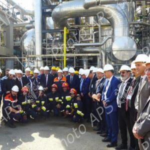 Oran : le PDG de Sonatrach inspecte le projet de réalisation d’une nouvelle unité de production de Méthyl Tert-Butyl Ether (MTBE)