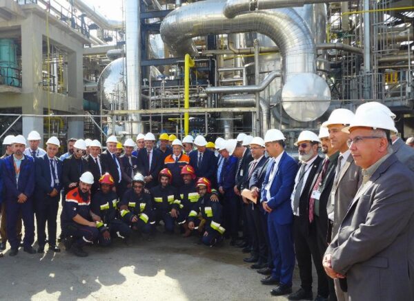 Oran : le PDG de Sonatrach inspecte le projet de réalisation d’une nouvelle unité de production de Méthyl Tert-Butyl Ether (MTBE)
