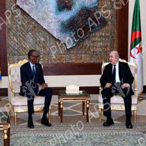 Le président de la République s'entretient avec son homologue rwandais