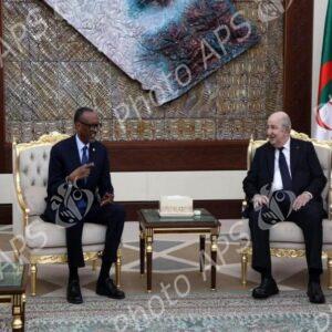 Le président de la République s'entretient avec son homologue rwandais