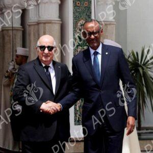 Le président de la République s'entretient avec son homologue rwandais