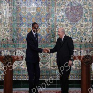 Le président Tebboune anime conjointement une conférence de presse avec son homologue rwandais