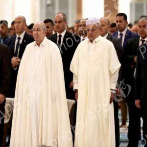 Le président de la République accomplit la prière de l'Aïd El-Adha à Djamaâ El Djazaïr