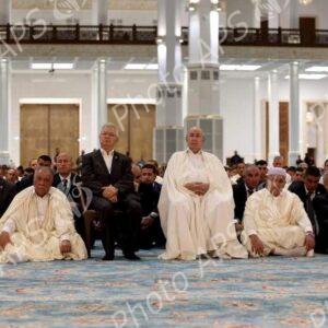 Le président de la République accomplit la prière de l'Aïd El-Adha à Djamaâ El Djazaïr