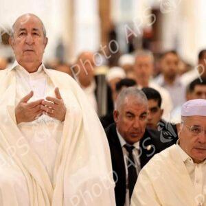 Le président de la République accomplit la prière de l'Aïd El-Adha à Djamaâ El Djazaïr