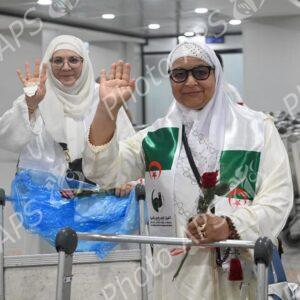 Alger : retour du premier groupe de pèlerins algériens au pays