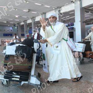 Alger : retour du premier groupe de pèlerins algériens au pays