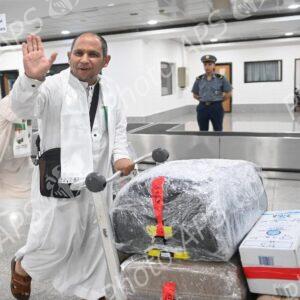 Alger : retour du premier groupe de pèlerins algériens au pays