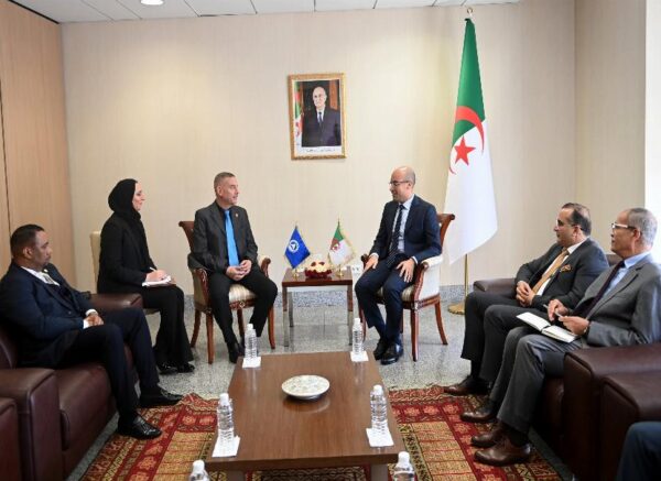 M. Chaib reçoit une délégation du Parlement centraméricain