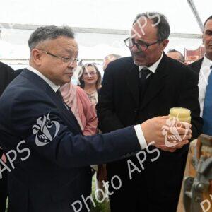 Le ministre de l'Enseignement supérieur inaugure deux projets pilotes dans les domaines des énergies renouvelables et de l'agriculture durable