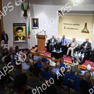 Le ministre des Moudjahidine préside la commémoration de l'exécution du martyr symbole Ahmed Zabana