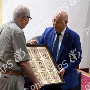Le ministre des Moudjahidine préside la commémoration de l'exécution du martyr symbole Ahmed Zabana