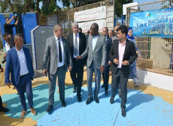 Oran : visite de travail et d'inspection du ministre de la Jeunesse chargé du Conseil supérieur de la jeunesse