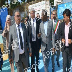 Oran : visite de travail et d'inspection du ministre de la Jeunesse chargé du Conseil supérieur de la jeunesse