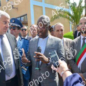 Oran : visite de travail et d'inspection du ministre de la Jeunesse chargé du Conseil supérieur de la jeunesse