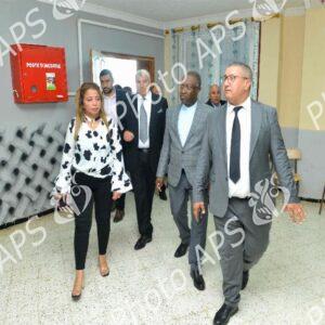 Oran : visite de travail et d'inspection du ministre de la Jeunesse chargé du Conseil supérieur de la jeunesse
