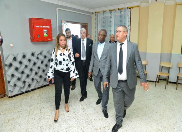 Oran : visite de travail et d'inspection du ministre de la Jeunesse chargé du Conseil supérieur de la jeunesse