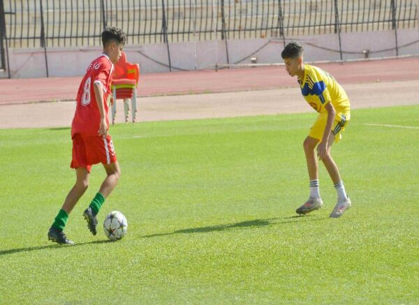 Oran : (Tournoi national de football U15) Oran contre Djelfa (2-0)