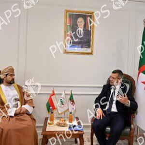 Le Directeur de l'AAPI reçoit le ministre omanais du Commerce