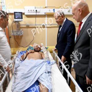 Accident au stade du 5 juillet: le PDG de Sonatrach au chevet des supporteurs blessés