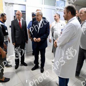 Accident au stade du 5 juillet: le PDG de Sonatrach au chevet des supporteurs blessés