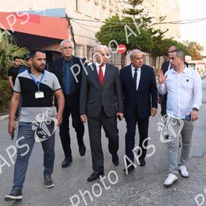 Accident au stade du 5 juillet: le PDG de Sonatrach au chevet des supporteurs blessés