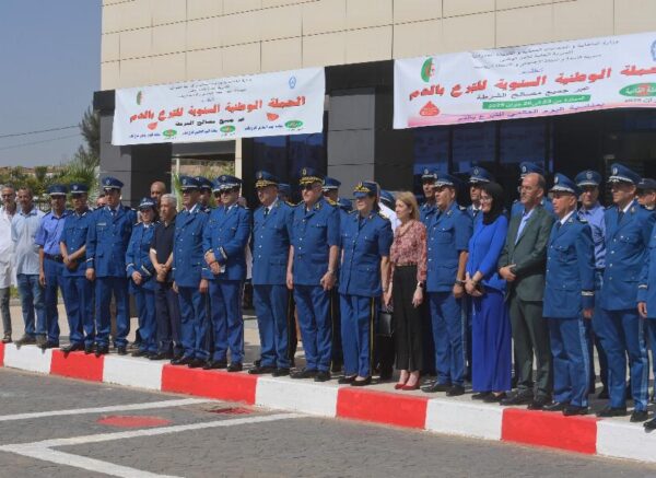 Oran : lancement de la deuxième phase de la campagne nationale de don de sang de la Sûreté nationale