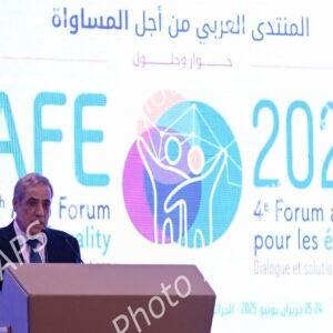 Le Premier ministre préside l'ouverture des travaux du 4e Forum arabe pour l'égalité