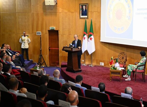 La Président par intérim de la Cour Constitutionnelle reçoit son homologue Portugais