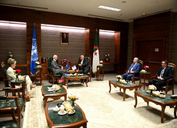 M. Attaf reçoit l'envoyé personnel du Secrétaire général des Nations unies pour le Sahara occidental
