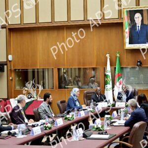 Réunion à Alger de la Commission de révision des amendements à l'Union parlementaire africaine