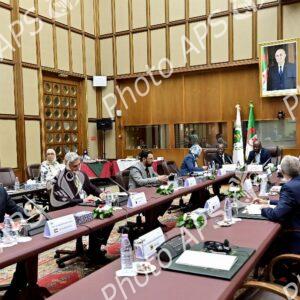 Réunion à Alger de la Commission de révision des amendements à l'Union parlementaire africaine
