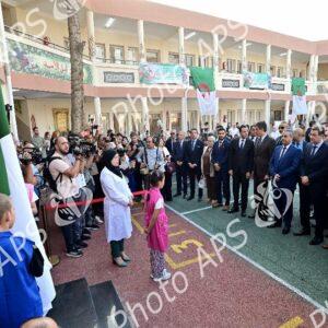 Rentrée scolaire 2025-2026: M. Sadaoui donne le coup d'envoi officiel depuis Alger
