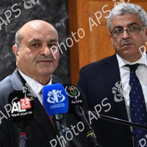 Le ministre de l'Energie reçoit le SG de l'Organisation arabe de l'énergie (OAE, ex-OAPEC)