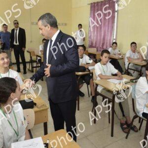 2e édition de l'Olympiade algérienne des mathématiques : le ministre de l'Education se rend au lycée de mathématiques de Kouba