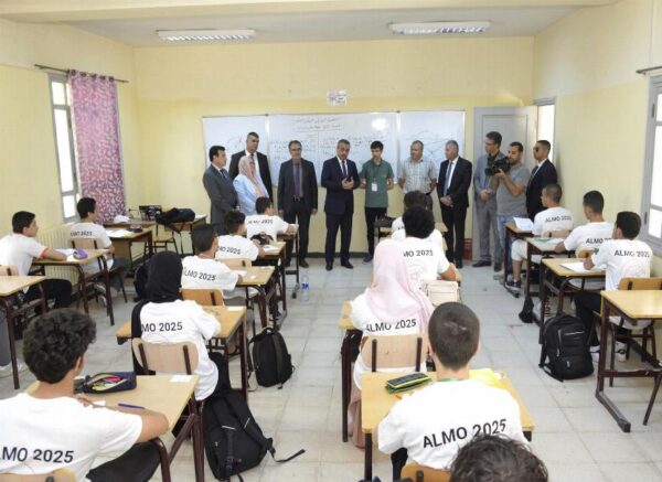 2e édition de l'Olympiade algérienne des mathématiques : le ministre de l'Education se rend au lycée de mathématiques de Kouba