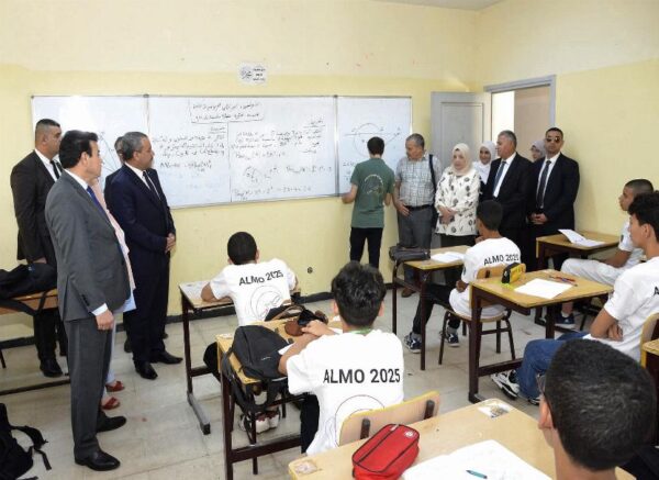 2e édition de l'Olympiade algérienne des mathématiques : le ministre de l'Education se rend au lycée de mathématiques de Kouba