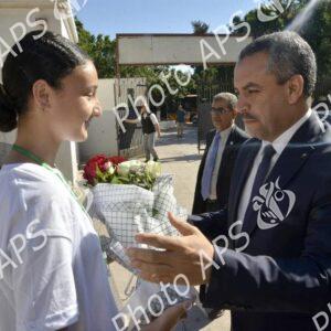 2e édition de l'Olympiade algérienne des mathématiques : le ministre de l'Education se rend au lycée de mathématiques de Kouba