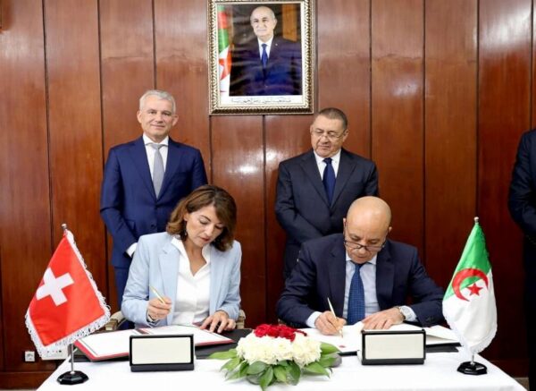 Algérie-Suisse: signature d'un accord de coopération bilatérale entre les polices des deux pays