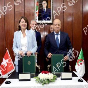Algérie-Suisse: signature d'un accord de coopération bilatérale entre les polices des deux pays