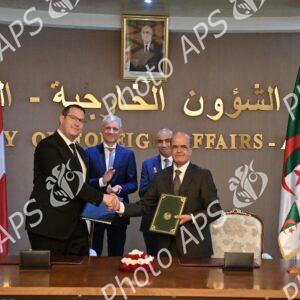 Algérie/Suisse : signature d'une déclaration d'intention dans le domaine de la migration