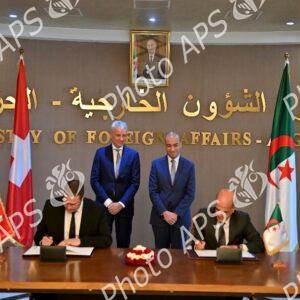Algérie/Suisse : signature d'une déclaration d'intention dans le domaine de la migration