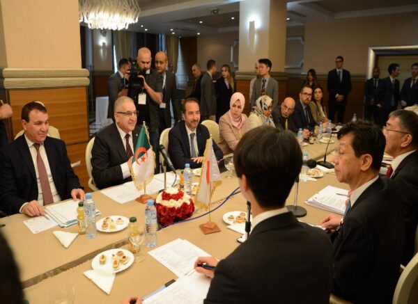 Tenue de la 1ère session du comité économique intergouvernemental mixte algéro-japonais
