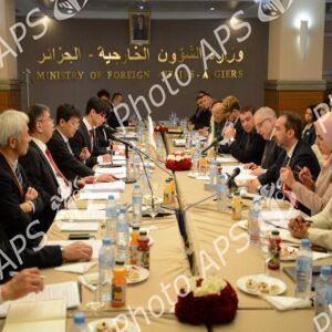 Tenue de la 1ère session du comité économique intergouvernemental mixte algéro-japonais
