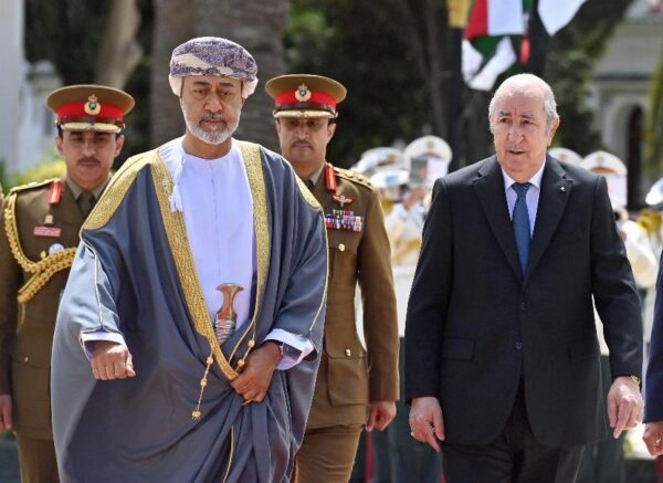 Le président de la République réserve un accueil officiel au Sultan d'Oman au siège de la présidence
