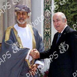 Le président de la République réserve un accueil officiel au Sultan d'Oman au siège de la présidence
